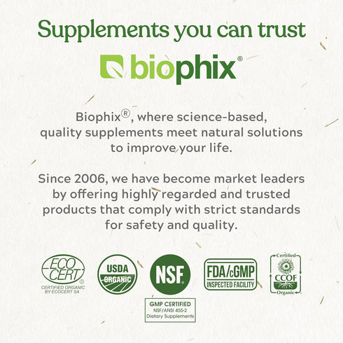 biophix Vitamin K2 MK-7-300 mcg 60 Vcaps - High-Potency Supports Strong Bones Immune Health and D-3...