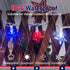 4th of July Star String Lights, 13.6Ft LED Red White Blue Memorial Day Decoration Star Light with 35 Patriotic Star Lights for Independence Day Th...