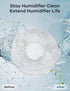 WELOV 10 Pack Humidifier Filters, Humidifier Tank Cleaner for Humidifiers, Vaporizers and Steamers...
