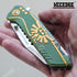 KCCEDGE BEST CUTLERY SOURCE EDC Pocket Knife Camping Accessories Hunting Knife Razor Sharp Edge Folding Knife for Camping Gear Survival Kit Tactic...