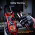 KAIWEETS HT206A Clamp Meter Multimeter TRMS 4000 Counts, Auto-ranging Amp Voltage Tester with Backlight, Measures AC Current, AC/DC Voltage, Capac...