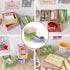 Xhwykzz 4 Pack Mini Foldable Plastic Small Baskets for Organizing and Storage, Collapsible Storage Crate for Home Bedroom Office Classroom Drawer ...