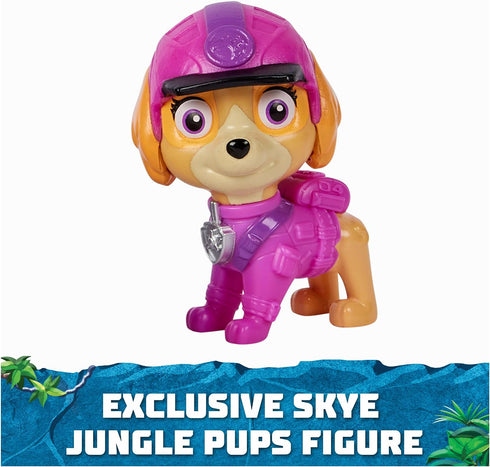 Paw Patrol Jungle Pups, Skye Falcon Vehicle, Toy Jet with Collectible Action Figure, Kids Toys for Boys & Girls Ages 3 and Up...