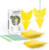 Trappify Sticky Gnat Traps for House Indoor - Yellow Fruit Fly Traps for Indoors|Outdoor Plants | Insect Catcher for White Flies, Mosquitos, Fungu...