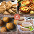 JOERSH Silicone Egg Mold for Breakfast Sandwiches 4" Jumbo Size Muffin Top Pan, Non-Stick Round Silicone Molds for Baking Hamburger Bun, Eggs and ...