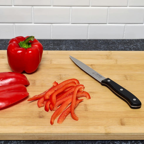 Chef Craft Select Utility Knife, 4.5 inch blade 9 inches in length, Stainless Steel/Black...