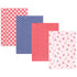 Hudson Baby Unisex Baby Cotton Flannel Burp Cloths, Cherry Sweet, One Size...