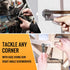 Right Angle Screwdriver Mens Gifts - 90 Degree Offset Ratcheting Screwdriver Pocket Mini Low Profile Ratchet Wrench Bit Socket Set for Tight Space...
