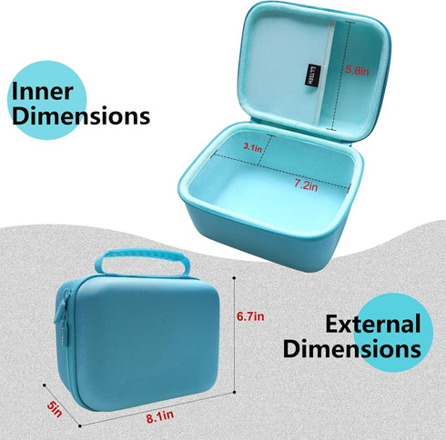 L LTGEM Robot Carrying Case for MIKO Mini, Eilik, 98K, GILOBABY, KaeKid, Smart Robot Pet Dog and More AI Robot (Case Only)...