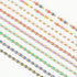 UMAOKANG Stainless Steel Chain for Jewelry Making Dainty Gold Plated Chain Necklace for Women Red Enamel Jewelry Chain with Jump Rings and Lobster...
