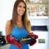 BPA-Free Silicone Oven Mitts Ultra Heat Resistant up to 500°F - Oven Mitts with Thick Cotton Liner - Long Slip Resistant Pot Holders, Flexible Ove...