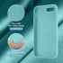 Cordking Designed for iPhone SE Case 2022/2020, Designed for iPhone 7 8 Case, Silicone Ultra Slim Shockproof Phone Case with [Soft Microfiber Lini...