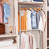 DecoBrothers Adjustable Hanging Closet Rod, Chrome...