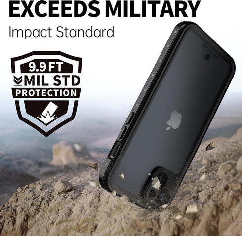 BEASTEK Waterproof iPhone 14 Case Shockproof Dustproof IP68 Underwater, NRE Series with Built-in Screen Protector Full Body Anti-Scratch Cover for...