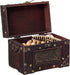 Rustic Studded Index/Recipe Card Box with Antiqued Latch (Large)...