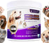 55 Counts PET Teeth Cleaning Wipes for Dogs & Cats,Dog Dental Wipes for Reducing Plaque & Tartar, Gentle Dental and Gum Care Finger Pet Wipes (55P...