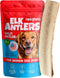 Split Medium Elk Antler for Dogs - Dog Antler Chews for Medium Breeds - Natural, Long-Lasting Treats for Aggressive Chewers - Naturally Shed in US...