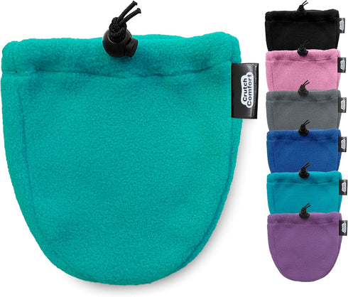 Crutch Comfort by Top Glides Toe Cozy (Teal)...