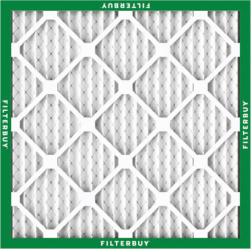 Filterbuy 20x20x1 Air Filter MERV 8 Dust Defense (1-Pack), Pleated HVAC AC Furnace Air Filters Replacement (Actual Size: 19.50 x 19.50 x 0.75 Inch...