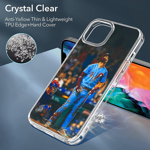Compatible with iPhone 15 Pro Max Case, Stylish Full-Body Protection Soft TPU Shockproof Clear Phone Case (Philadelphia-Harper-1)......