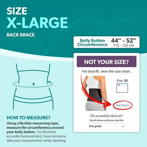 BraceAbility Elastic Low Back Brace - Compression Lower Back Support Belt for Sciatica, Heavy Lifting at Work, Herniated Disc, Workouts, Sleeping,...