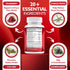 Kidney Cleanse Detox & Repair - Natural Kidney Support Supplement - Clinically Studied Cranberry Extract & 20+ Herbs for Kidney Function Support &...
