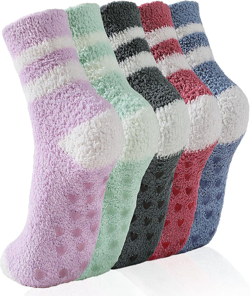 Fuzzy Socks for Women - Fuzzy Socks Fluffy Socks Cozy Socks Slipper Socks for Women, Winter Socks Womens Fuzzy Socks...
