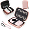 Memoking T02 Hard Storage Case - Compatible with Phomemo D30, SUPVAN E10, NIIMBOT D11, JADENS D110 and More, with Zipper Mesh Pocket, Waterproof D...