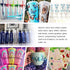 TECKWRAP Holographic Opal Craft Vinyl 12" x 12" 7 Sheets/Pack for Craft Cutters,Sign Plotters...