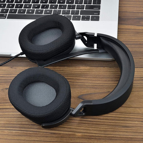HS65 HS55 Earpads - defean Replacement Ear Pads Cover Cushions Compatible with Corsair HS65 HS55 Surround Gaming Headset,High-Density Noise Cancel...