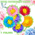 Set of 20 Fiesta Paper Flowers,Colorful Tissue Paper Flowers,Crepe Paper Flowers for Spring Party,Baby Shower,Carnival,Crafts,Wedding Backdrop...