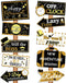 20 Pieces Retirement Party Decorations Happy Retirement banner Sign outdoor Retired Yard Directional Sign Supplies, 10 Styles(Black, Gold, White)...