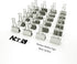 Nctinystore Binder Clips Medium Metal Clamp - 1-1/4 in (1.25 inch) (Silver, 24-Count)...