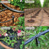 25 Pcs Drip Irrigation Emitters, Adjustable Flow 0-18 GPH Irrigation Drippers with Stake, 360 Degree Flow Sprinkler Head, Micro Sprinkler for Gard...