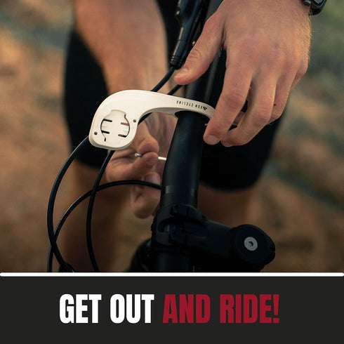 KOM Cycling Wahoo Elemnt Mount Compatible with Multiple Wahoo Computers Including The Wahoo Elemnt Bolt, Elemnt Roam, Elemnt Mini, and Elemnt - Mu...