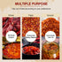 52USA Dried Chilli Peppers, Whole Dried Chilies 4 Oz, Mild Spicy Dried Chiles, Red Chili Pepper, Premium Szechuan Red Dried Chilis, Whole Chili Pe...