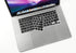 XSKN Italian Black Silicone Keyboard Cover Skin for 2019 New MacBook Pro 16 inch A2141 and 2020 New MacBook Pro 13.3 inch A2338 M1 A2251 A2289 wit...