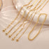Gold Anklets for Women, 14k Gold Ankle Bracelets for Women Waterproof Cuban Link Anklets Layered Gold Beaded Anklet Bracelets Set Trendy Summer Je...