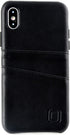 Dockem Wallet Case for iPhone X/XS: Built-in Metal Plate for Magnetic Mounting & 2 Credit Card Holders, (5.8" Exec M2, Synthetic Leather, Black)...