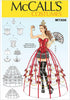 McCall's Patterns M7306 Corsets, Shorts, Collars, Hoop Skirts & Crown, E5 (14-16-18-20-22)...