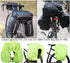 80L - 100L Bicycle Rear Rack Rain Cover Bike Trunk Rain Cover Black...