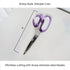 OfficeGoods 9” Stainless Steel Acrylic Scissors for Office and Home - Aesthetic and Sharp All Purpose Scissors, Perfect for Sewing, Arts and Craft...
