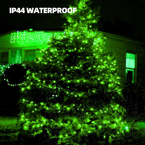 Uptotop Christmas 100 Count String Light, 20FT Plug in Waterproof String Light Decorations for St. Patrick's Day Party Carnival Supplies, Outdoor ...