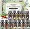 Essential Oils Set - 12 Pcs Aromatherapy Essential Oil Kit for Diffuser, Humidifier, Aromatherapy, Massage, Soap, Candle Making (5mL)...