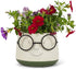 Abbott Collection Small Face Planter with Glasses-3.5" D...