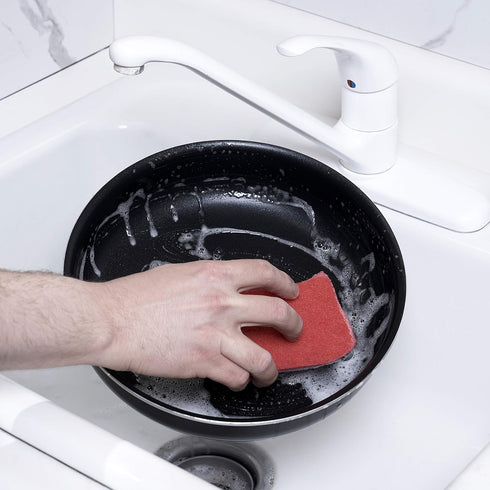 Kitchen Sponges for Washing Dishes, Non-Scratch Cellulose Dish Scrub Sponges, Cleaning Sponges for Household Use, Safe Cleaning Products, Kitchen ...