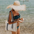 Straw Bag, Beach Bags for Women, Soft Woven Beach Tote Canvas Shoulder Strap, Handmade Rattan Handbag for Vacation...