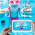 JOTO IPX8 Floating Waterproof Phone Holder Pouch, Float Universal Waterproof Case for iPhone 14 13 12 11 Pro Max XS XR 8 7 Galaxy Pixel Up to 7", ...