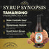 Liquid Alchemist Tamarind Syrup for Cocktails - Real Ingredients Make our Tamarindo Syrup the Perfect Spicy Margarita Mix - Made with Fresh Tamari...