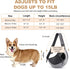FDJASGY Pet Sling Carrier for Small Dogs Cats,Breathable Mesh Travelling Hand Free Puppy Backpack with Pouch and Adjustable Strap Carrier...